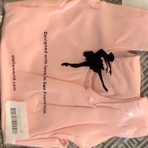 Ballet pink leotards